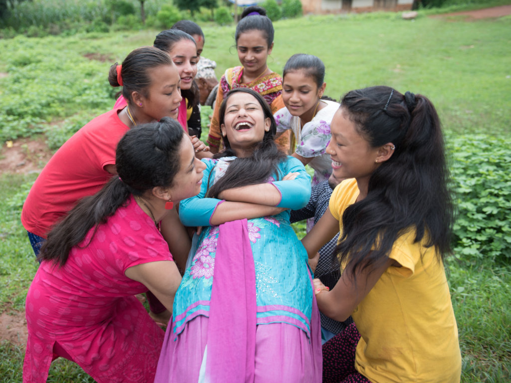 Girls: Better after quake