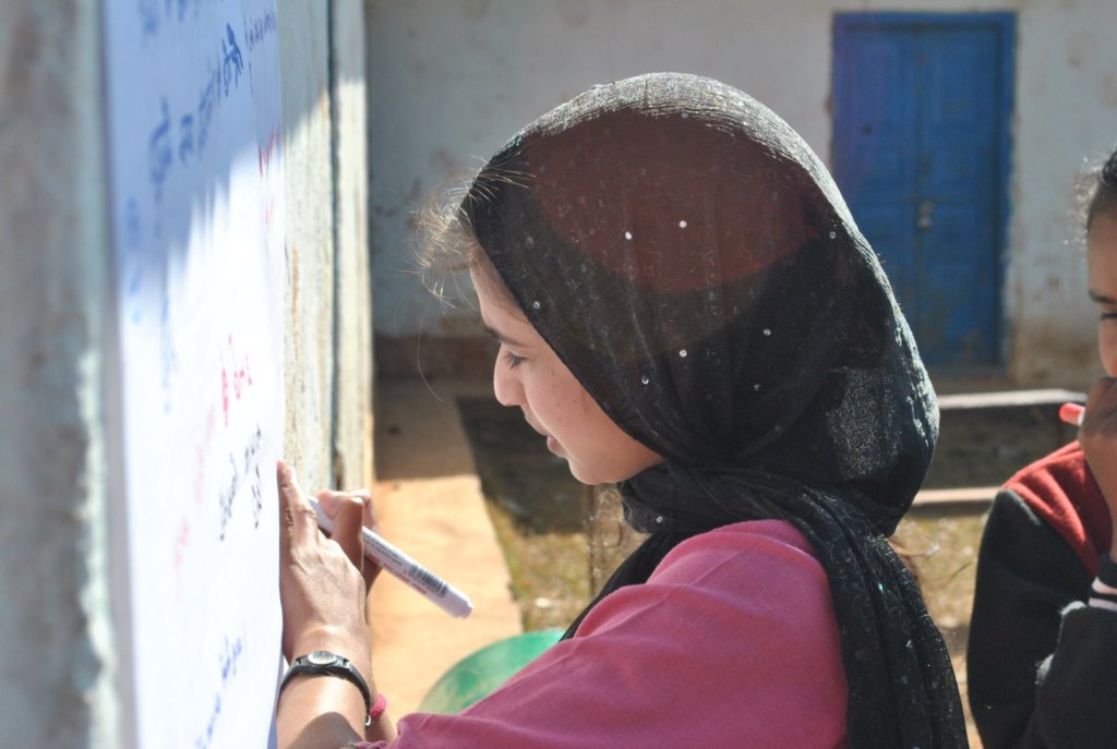 Girls: Better after quake