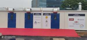 Containerized Portable Acute Care unit fr Covid Pt
