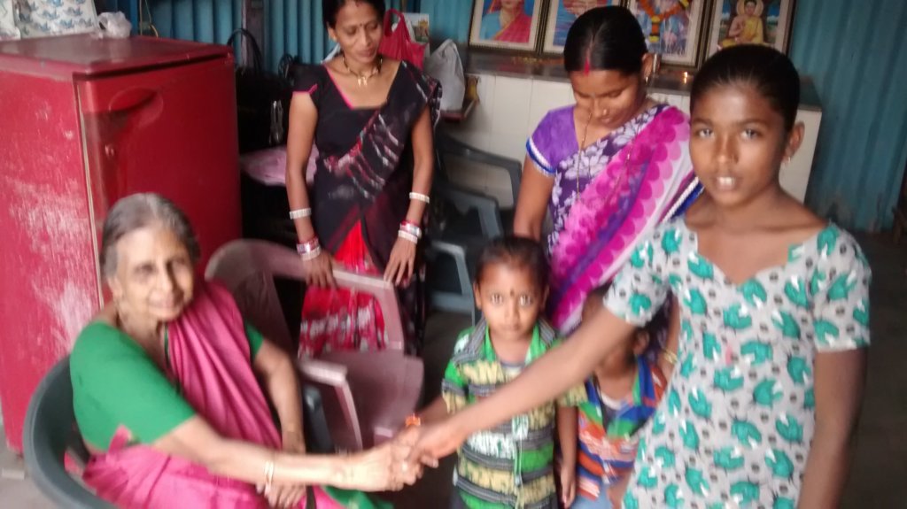 Ms Jayamma, 81yrs on her Birthday at our CL Center