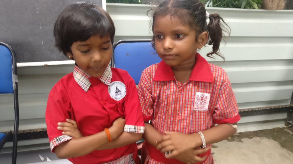 Our Tiny Tots Reciting Rhymes