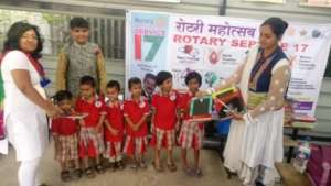 RotaryClubSatelliteCity celebrating Children'sDay
