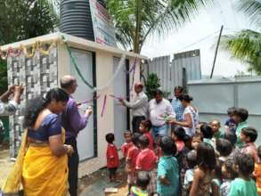 Inauguration of New Toilet facility