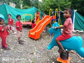 New Play Ground Equipment added in our CLC