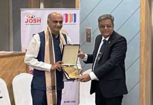 Vocational service Award from Rotary fr covid work