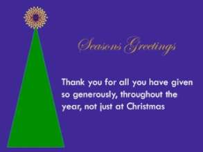 Holiday Greetings
