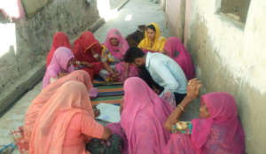 Women SHGs Monthly Meeting
