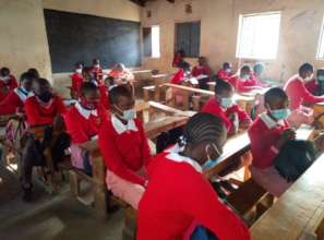 Children of Primary Four in Class