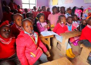 Kids in Dandora School