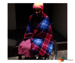 A very special Gogo receiving the gift of movement