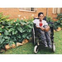 Ofentse's new wheels