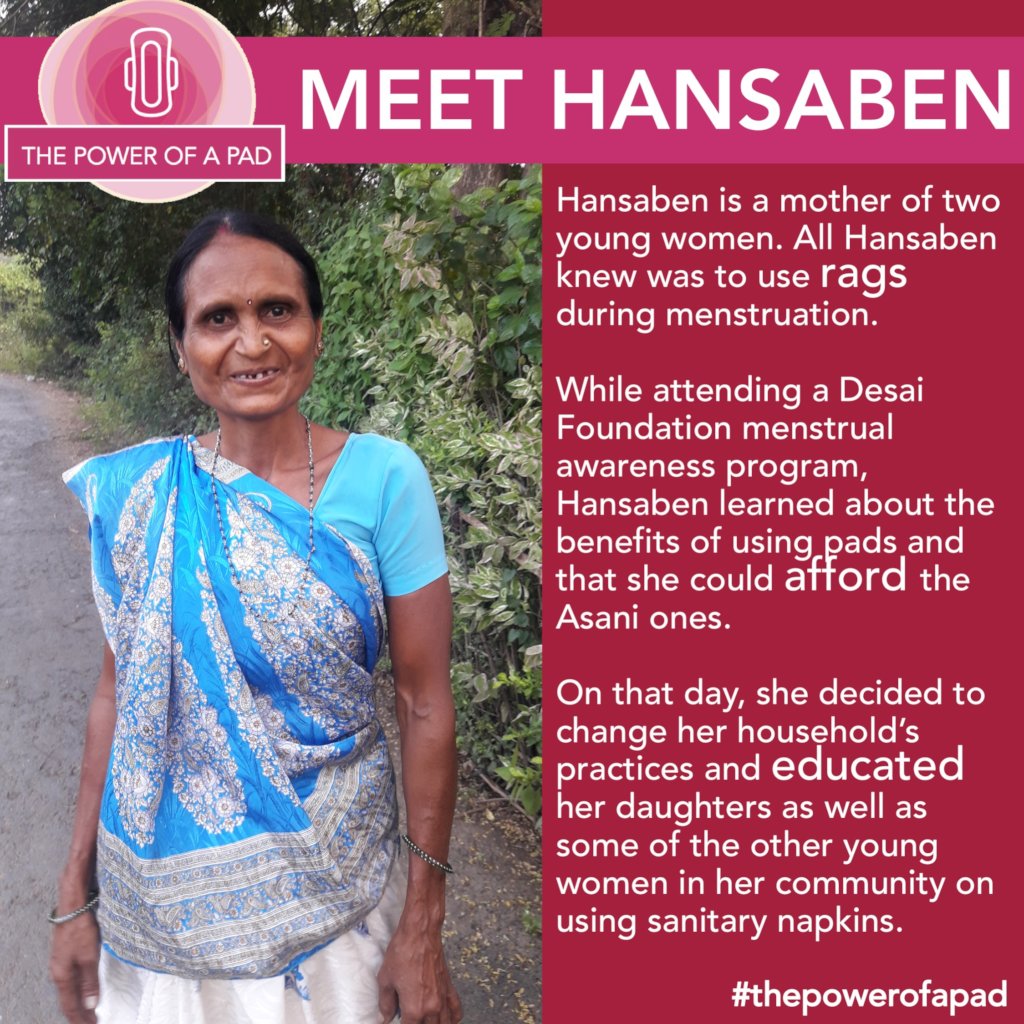 Hansaben's Story