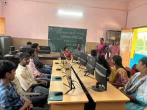 Computer Skills Training in Session