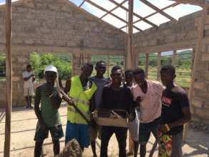 The building students get hands-on experience