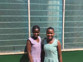 Grace and Olivia are catering and fashion students