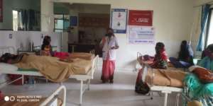 Bedside Health session for ANC and PNC mothers