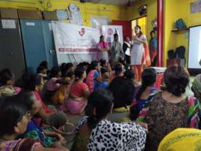 Cancer awareness session for Umeed beneficiaries
