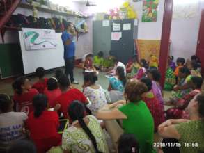 Hepatitis-B awareness session with Beneficiaries.