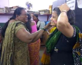 Holi celebrations with the CEO