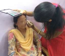 Beauty training course for Umeed beneficiaries