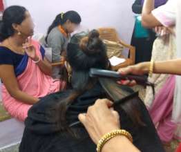Beauty training course for Umeed beneficiaries
