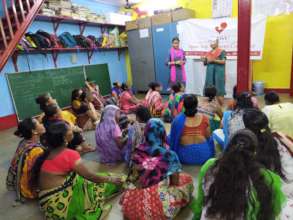 Monthly meeting with Umeed beneficiaries