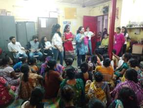 Sanitary pad drive organised for Beneficiaries