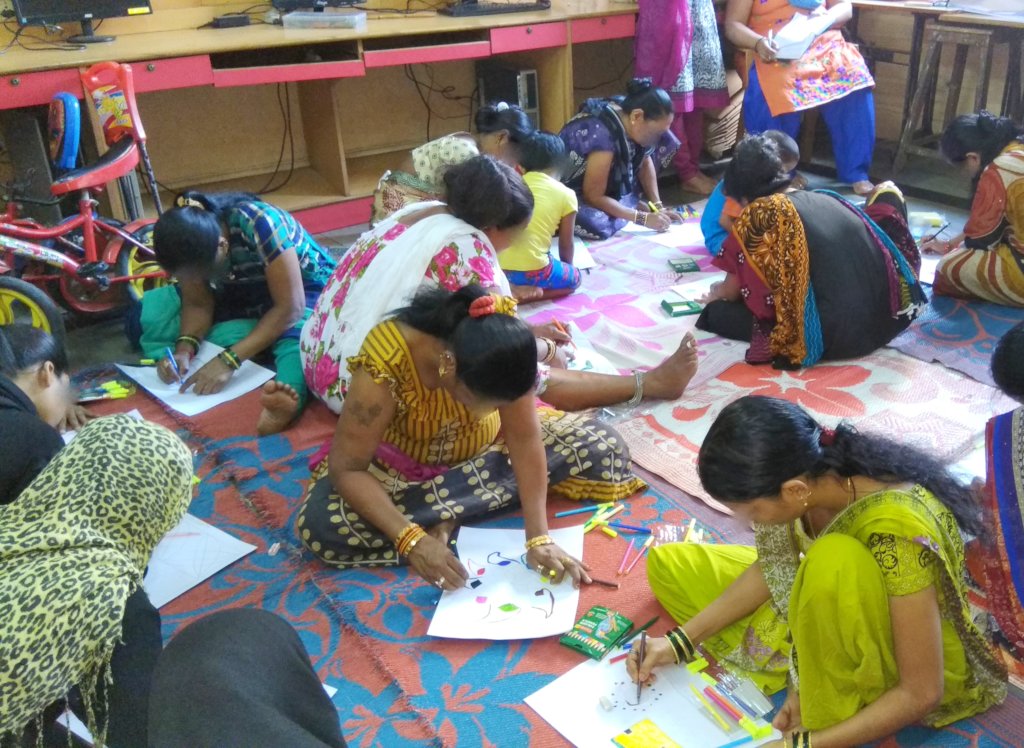art therapy for Umeed women