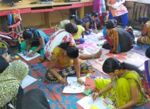 art therapy for Umeed women