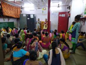 Umeed Beneficiaries monthly meeting.