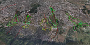 The location: one of the green passes of Sofia