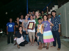 HOPE trustees with all the Sangkheum Young Adults
