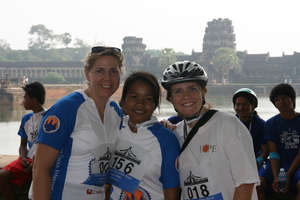 Sophal was our last rider home, but still a winner