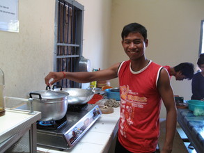 In charge of the rice