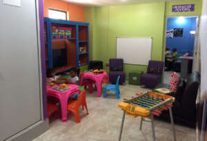 Area for children and other oner for teenagers