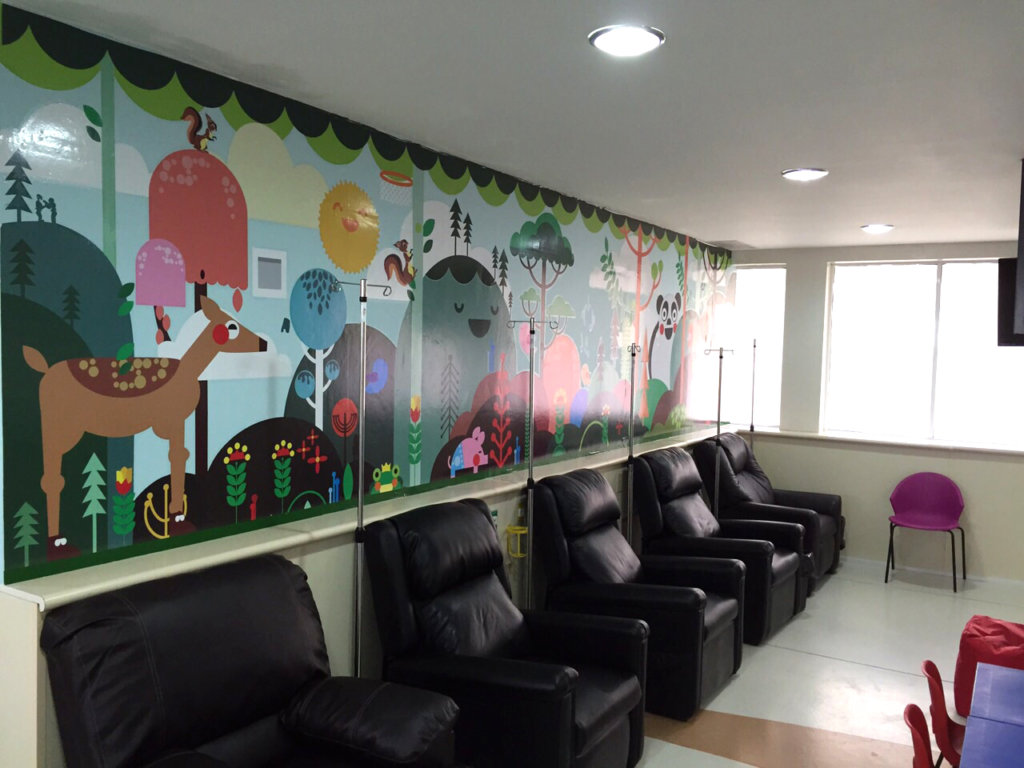 Play Center for 82 children with cancer in Mexico