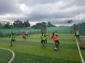 Staying Active Playing Soccer