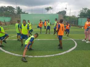 Staying Active Playing Soccer