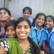 Sarala, our new PM with the kids!