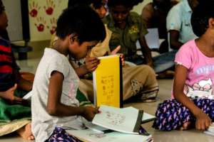 Kavitha opens up new donated books