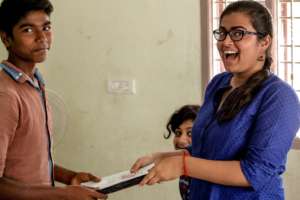 Local partners present new books for the children