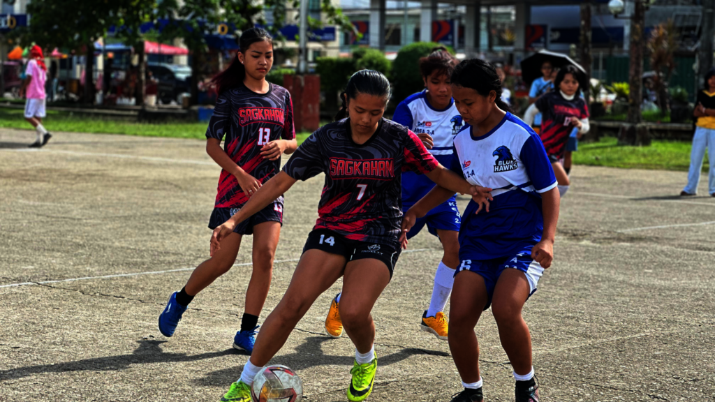 Kicking goals, building confidence