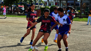 Kicking goals, building confidence