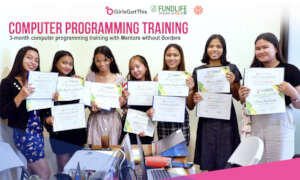 Girls Complete their Digital Skills Program