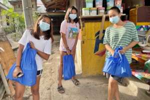 Fiesta Pack Distribution in Danao City - Cebu
