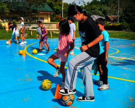 Girls building skills and confidence through play