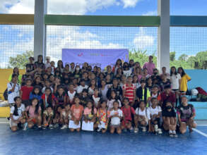 Girls Community League special edition kick-off.