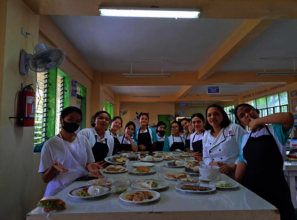 Girls celebrate success in TESDA NC2 Cookery
