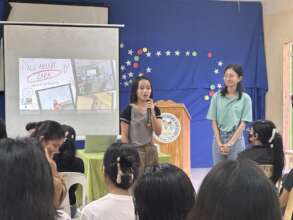 A life story sharing from one of the girls.