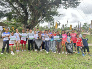 Youth leading action for a cleaner community